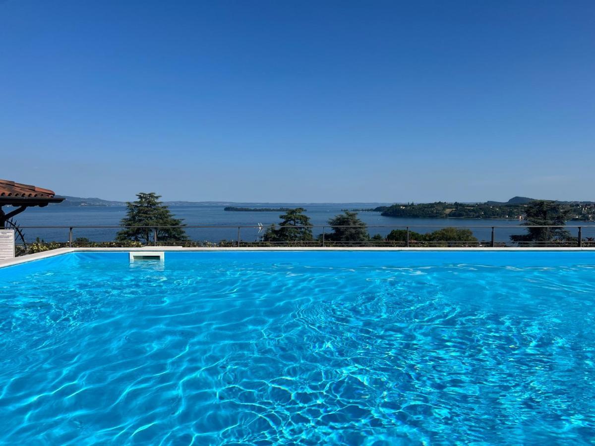 Feli Holiday Home - Panoramic Pool Lake View In Gardone Riviera Dış mekan fotoğraf